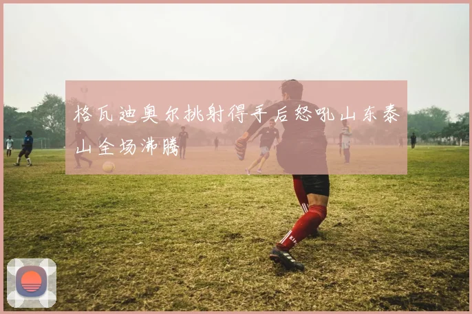 格瓦迪奥尔挑射得手后怒吼山东泰山全场沸腾